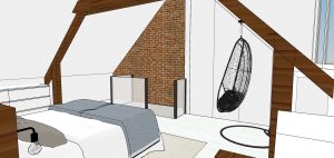 The Restyling interieuradvies industrieel landelijk master bedroom
