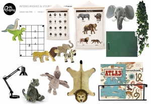 The Restyling Moodboard jongenskamer